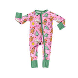 Preorder MOQ 5 pcs Each Style Christmas Baby Footie Sleepers Romper