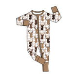 Preorder MOQ 5 pcs Each Style Christmas Baby Footie Sleepers Romper