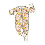 Preorder MOQ 5 pcs Each Style Christmas Baby Footie Sleepers Romper