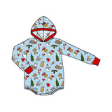 Preorder MOQ 5 pcs Each Style Christmas Snowman Kids Matching Clothes