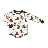 Preorder MOQ 5 pcs Each Style Halloween Dog Pumpkin Kids Matching Clothes