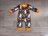 Preorder Samples Each Style Halloween Ghost Candy Corn Kids Matching Clothes-real pic 2026.8.21