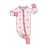 Preorder MOQ 5 pcs Each Style Valentine's Day Love Flower Feather Kids Matching Clothes
