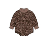 Preorder MOQ 5 pcs Each Style Hunting Camo Middle Neckline Baby Bubble Romper
