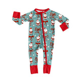Preorder MOQ 5 pcs Each Style Christmas Snowman Bows Kids Matching Clothes