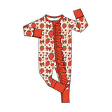 Preorder MOQ 5 pcs Each Style Valentine's Day Bows Love Strawberry Kids Matching Clothes