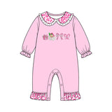 Preorder MOQ 5 pcs Each Style Christmas Santa Leopard Kids Matching Clothes