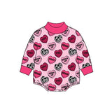 Preorder MOQ 5 pcs Each Style Valentine's Love Baby Girls Romper Kids Matching Clothes