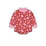 Preorder MOQ 5 pcs Each Style Valentine's Day Love Bows Mommy and Me Matching Clothes