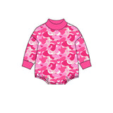 Preorder MOQ 5 pcs Each Style Valentine's Day Love Camo Kids Matching Clothes