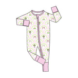Preorder MOQ 5 pcs Each Style Saint Patrick Rainbows Bows Kids Matching Clothes