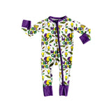 Preorder MOQ 5 pcs Each Style Mardi Gras Boys Pajamas Kids Matching Clothes