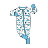 Preorder MOQ 5 pcs Each Style Easter Eggs Dinosaur ROAR Print Pajamas Kids Matching Clothes