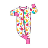 Preorder MOQ 5 pcs Each Style Easter Bunny Butterflies Rose Red Kids Matching Clothes