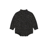 Preorder MOQ 5 pcs Each Style Fashion Leopard Black Kids Matching Clothes