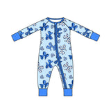 Preorder MOQ 5 pcs Each Style Valentine's Day Puppy Plaid Love Pajamas Kids Matching Clothes