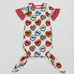 NB0032 Howdy yall Love Baby Newborn Sleepers Gown