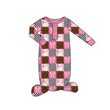 Preorder MOQ 5 pcs Each Style Christmas Santa Leopard Mommy and Me Matching Clothes