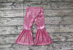 P0180 Satin Pink Girl's Pants