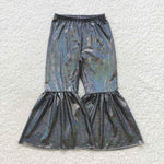 P0195 Satin Flare Girl's Pants