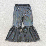 P0195 Satin Flare Girl's Pants