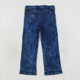 P0197 Kids Hole Denim Boys Girls Pants Jeans