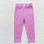 P0211 Purple Pink Leggings Girl's Pants