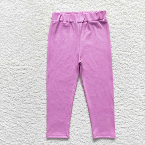 P0211 Purple Pink Leggings Girl's Pants