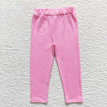 P0212 Pink Leggings Girl's Pants