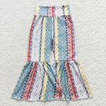 P0220 Western Flower Vintage Girl's Pants