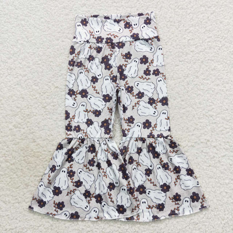 P0257 Halloween Ghost Flower Girl's Pants