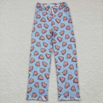 P0260 Christmas Tree Cake Blue Men Adult's Pants