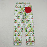 Trees Christmas Family Pajamas Sibling Matching Clothes