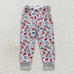 P0289 Christmas gingerbread Boy's Pants