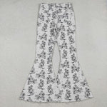 P0296 Fashion Adult Western Cowboy Jeans Flared Pants