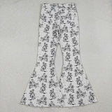 P0296 Fashion Adult Western Cowboy Jeans Flared Pants