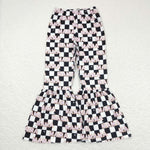 P0346 MAMA Plaid Woman Adult's Pants