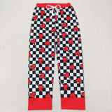 P0388 Lollipop Love Plaid Adult's Pants