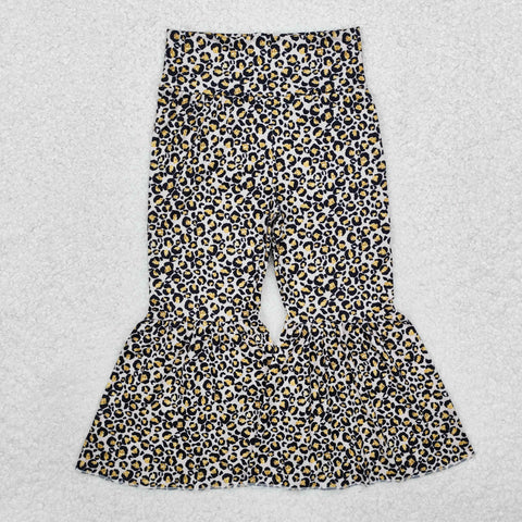 P0460 Leopard Girl's Flare Pants