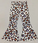 P0470 Leopard Purple Girl's Pants Jeans