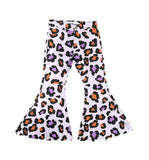 P0470 Leopard Purple Girl's Pants Jeans