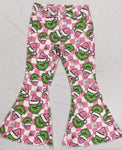 P0483 Christmas Movies Pink Girl's Pants Jeans