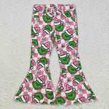 P0483 Christmas Movies Pink Girl's Pants Jeans