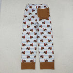 P0516 Thanksgiving Turkey Women Adult's Pants
