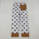 P0516 Thanksgiving Turkey Women Adult's Pants
