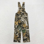 P0533 Camouflage Denim Boys Girls Pants Jeans Overalls