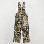 P0533 Camouflage Denim Boys Girls Pants Jeans Overalls