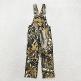 P0533 Camouflage Denim Boys Girls Pants Jeans Overalls