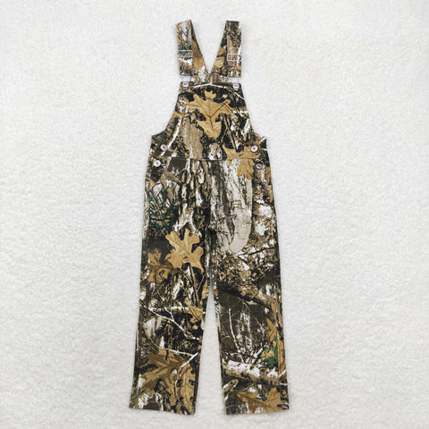 Preorder Restocking P0533 Camouflage Denim Boys Girls Pants Jeans Overalls