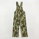 P0534 Camouflage Denim Boys Girls Pants Jeans Overalls